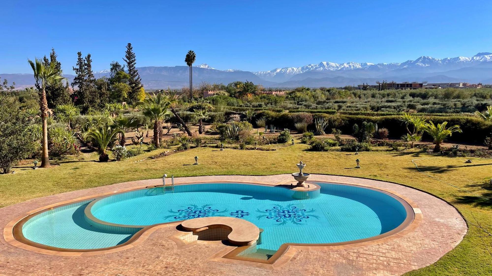 Villa Minzah Marrakesh Esterno foto