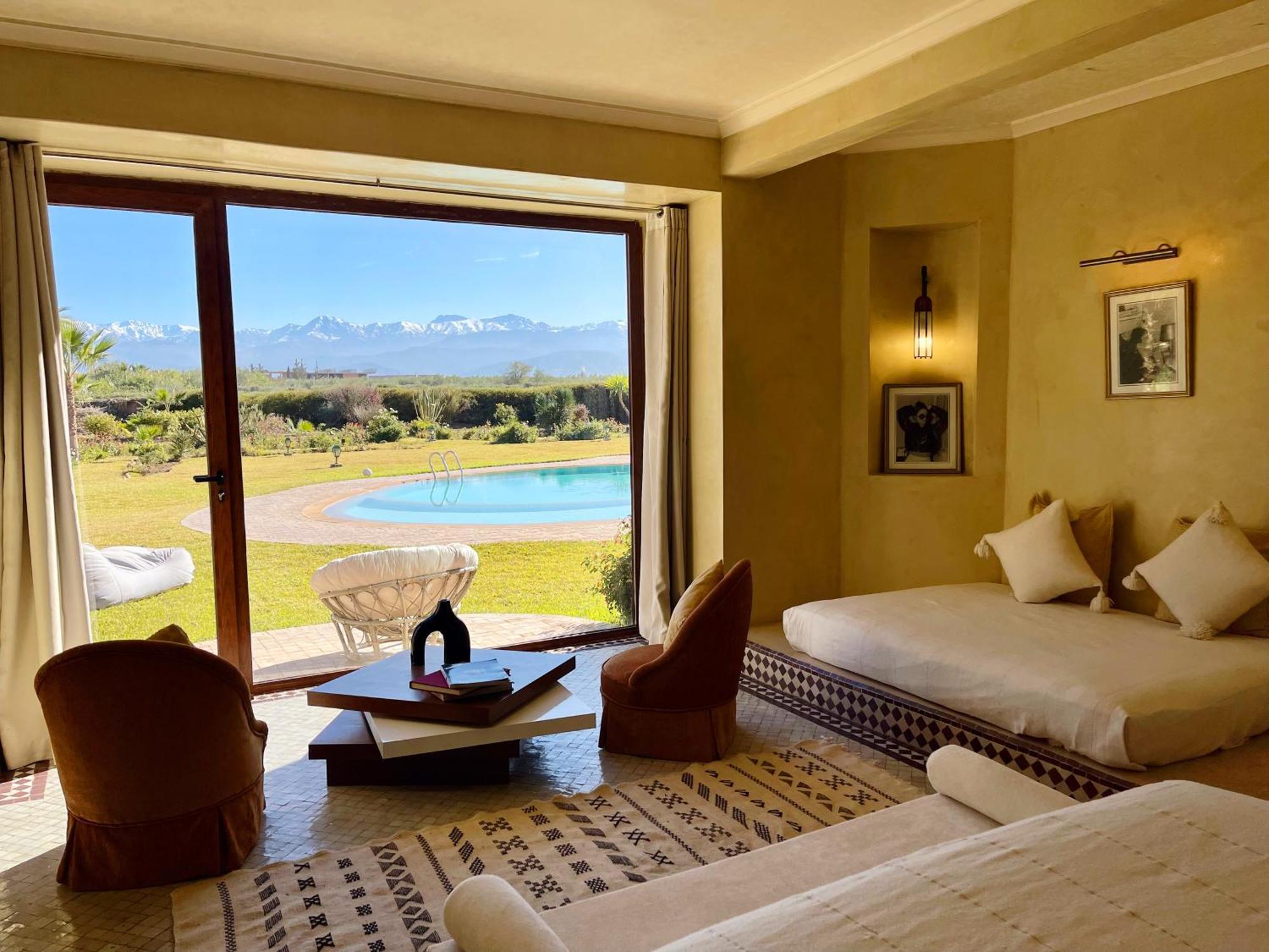Villa Minzah Marrakesh Esterno foto