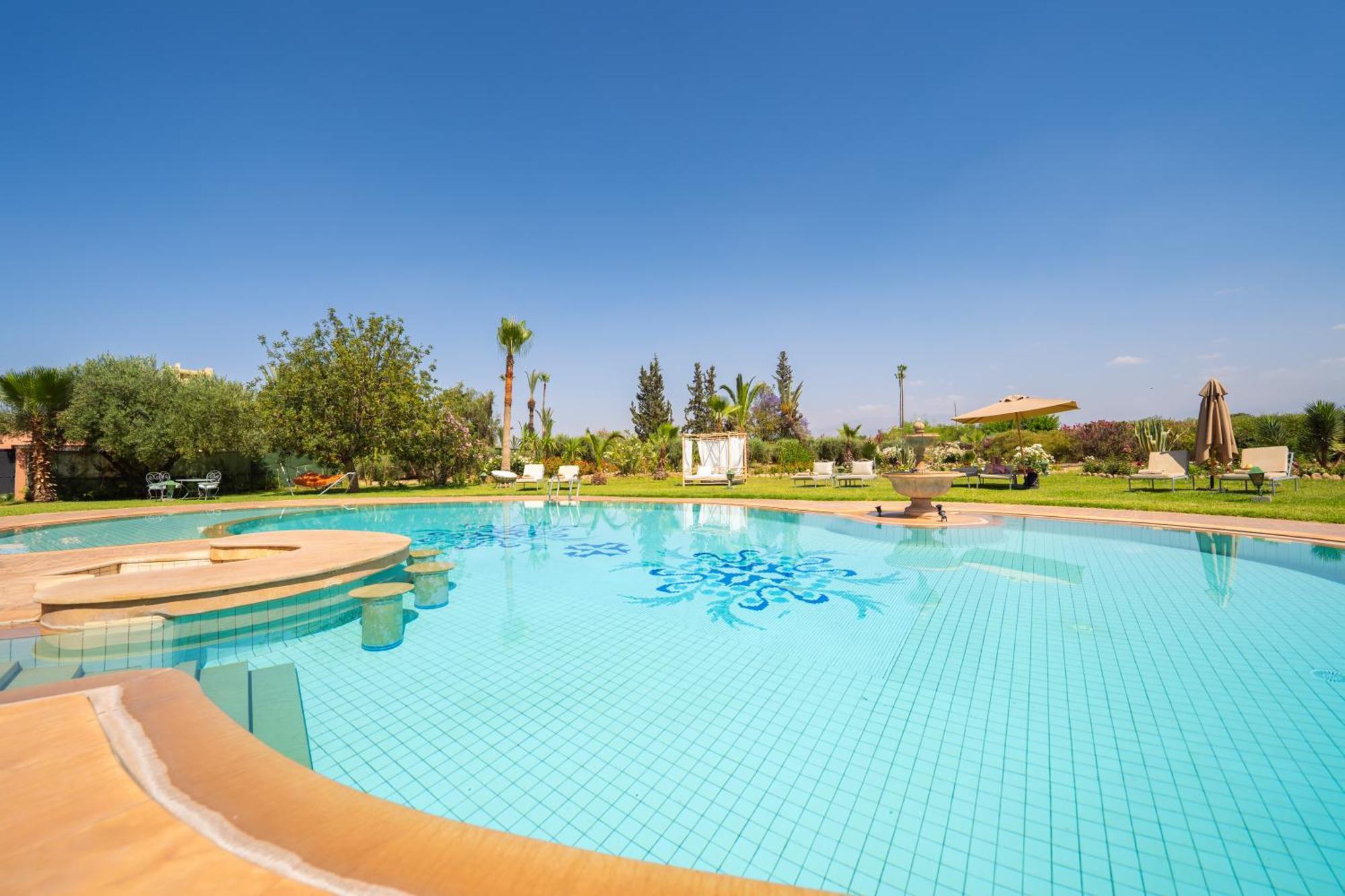 Villa Minzah Marrakesh Esterno foto